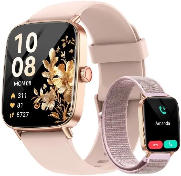 Ceas smart cu ecran HD de 1.85 inch, imagine 1